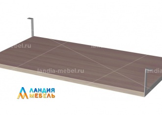 Полка под клавиатуру ПК 01.01 цвет: ясень шимо светлый