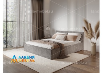 Кровать Ника КР-16 1,6 м никель