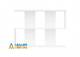 Полка навесная Классика 05 цвет: белый