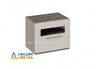 Спальный гарнитур Фьюжн Тумба цвет: бежевый/дуб сонома трюфель