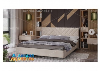 Кевия Кровать 1600 цвет: велюр Cream