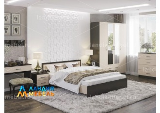 Шкаф ГАРМОНИЯ ШК 602 М цвет: белфорт/венге