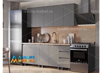 Кухонный гарнитур Ричард 2,0 м цвет: графит