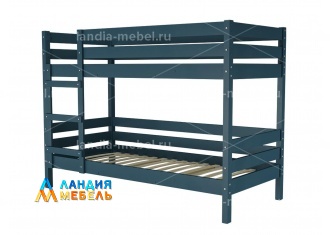 Кровать двухъярусная Джуниор 900*2000 цвет: сапфировый