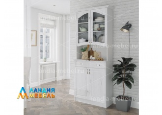 Буфет Прованс-08 цвет: клен/белый