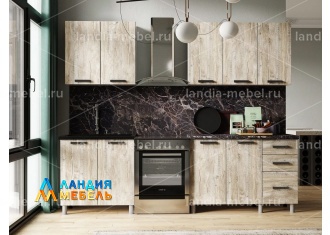 Кухонный гарнитур Нагано 2,0 м цвет: дуб юкон