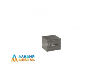 Спальный гарнитур Либерти Тумба прикроватная 2 ящ. цвет: хадсон