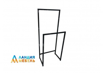 Вешалка напольная цвет: черный