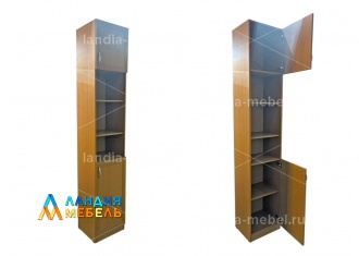 Прихожая Виола НМК 04.03 Шкаф-пенал открытый цвет: бук