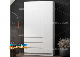 Шкаф распашной ANTIS 1202*2200*500 цвет: белый