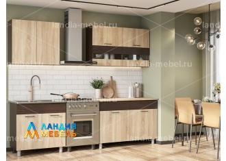 Кухонный гарнитур Босфор 2,0 м цвет: дуб венге/дуб сонома