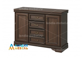 МК 60 Изделие №337 Комод 2 дв. 4 ящ. цвет: орех