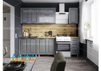 Кухонный гарнитур Либерти 2 м цвет: холст грей