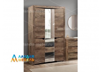 Спальня Лючия Шкаф для одежды цвет: кейптаун/венге